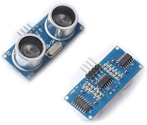 HC-SR04 Ultrasonic Sensor, Distance Sensor with Ultrasonic Transmitter and Receiver Module Compatible with Ar-duino UNO MEGA2560 Nano Robot XBee ZigBee