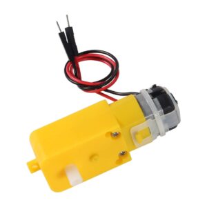 PCS TT Motor DC Electric Gear Motor DC 3V-6V Prewired Gear Motor Dual Shift..